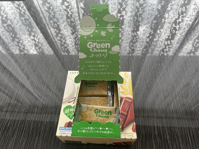 ロッテ「Green Ghana」オーツミルク④
